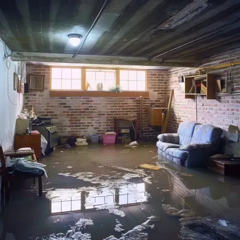 Flooded Basement Cleanup in Treasure County, MT